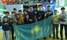 Три акмолинских боксера выиграли «золото» международного турнира в Кыргызстане