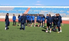 Фоторепортаж с предыгровой тренировки «Иртыша»