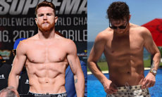 «Стероидовая башка». Фанаты сравнили физическое состояние соперника Головкина «Канело»