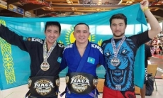 Казахстанцы стали обладателями поясов чемпионов Германии по джиу-джитсу