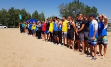 В Алматы прошел первый тур чемпионата среди пляжников