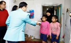 «Аstana Arlans» передали деньги, вырученные с аукциона, тяжело больным детям