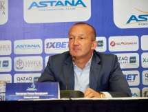 Фоторепортаж с презентации нового главного тренера «Астаны» Григорчука