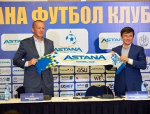 Фоторепортаж с презентации нового главного тренера «Астаны» Григорчука