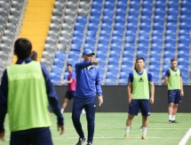 Прошла первая тренировка молодежной сборной Казахстана U-21 