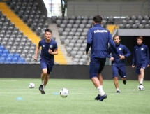 Прошла первая тренировка молодежной сборной Казахстана U-21 