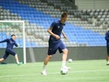 Прошла первая тренировка молодежной сборной Казахстана U-21 