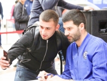 Эрич и Сейдахмет провели встречу с болельщиками в Астане