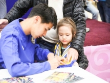 Эрич и Сейдахмет провели встречу с болельщиками в Астане