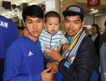 Эрич и Сейдахмет провели встречу с болельщиками в Астане