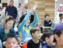 Тунгышбаев и Сейдахмет встретились с болельщиками в Астане