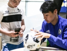 Тунгышбаев и Сейдахмет встретились с болельщиками в Астане