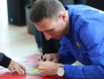 Шомко и Сейдахмет провели заключительную встречу с болельщиками перед матчем с Азербайджаном