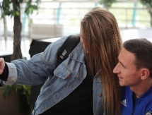 Шомко и Сейдахмет провели заключительную встречу с болельщиками перед матчем с Азербайджаном