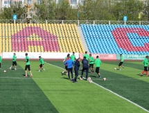 Фоторепортаж с тренировки «Кызыл-Жаро СК»