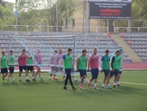 Фоторепортаж с тренировки «Окжетпеса»