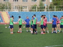 Фоторепортаж с тренировки «Окжетпеса»