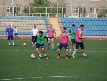 Фоторепортаж с тренировки «Окжетпеса»