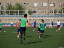 Фоторепортаж с тренировки «Окжетпеса»