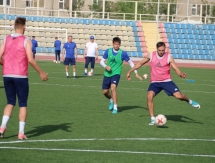 Фоторепортаж с тренировки «Окжетпеса»