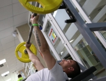 Фоторепортаж с тренировки «Иртыша» в тренажерном зале