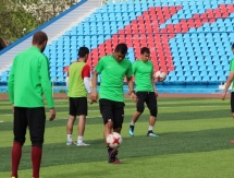 Фоторепортаж с тренировки «Кызыл-Жара СК»