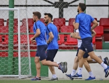 Фоторепортаж с тренировки «Иртыша» на стадионе «Жулдыз»