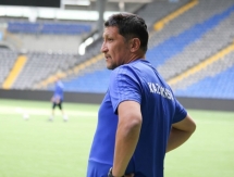 Фоторепортаж с предыгровой тренировки сборной Казахстана до 20 лет