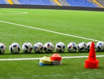 Фоторепортаж с предыгровой тренировки молодежной сборной Казахстана 