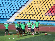 Фоторепортаж с тренировки «Кызыл-Жара СК»