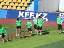 Фоторепортаж с тренировки «Кызыл-Жара СК»