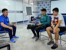 Фоторепортаж с посещения Сейдахметом и Зайнутдиновым футбольного центра «Тараз»