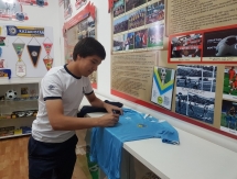 Кайкибасов и Танирбергенов пополнили коллекцию музея футбола