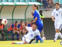 Фоторепортаж с матча отбора на чемпионат мира-2019 среди женщин Босния и Герцеговина — Казахстан 0:2