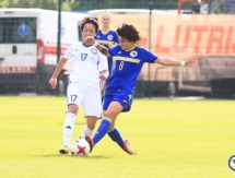 Фоторепортаж с матча отбора на чемпионат мира-2019 среди женщин Босния и Герцеговина — Казахстан 0:2