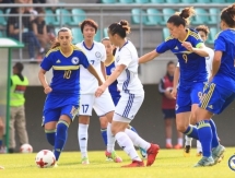 Фоторепортаж с матча отбора на чемпионат мира-2019 среди женщин Босния и Герцеговина — Казахстан 0:2