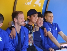 Игроки «Астаны» провели мастер-класс для воспитанников СДЮСШОР №8