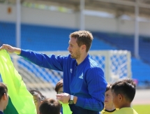 Игроки «Астаны» провели мастер-класс для воспитанников СДЮСШОР №8