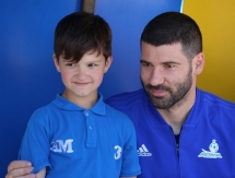 Игроки «Астаны» провели мастер-класс для воспитанников СДЮСШОР №8