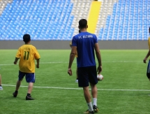 Игроки «Астаны» встретились с детьми из центра «Шанс»