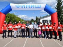 Более 400 акмолинских госслужащих приняли участие в благотворительном забеге