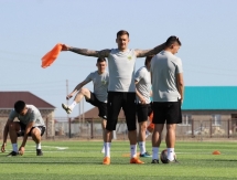 Фоторепортаж с предыгровой тренировки «Тобола»