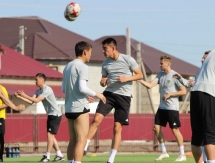 Фоторепортаж с предыгровой тренировки «Тобола»