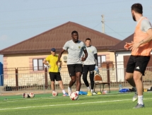 Фоторепортаж с предыгровой тренировки «Тобола»