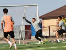 Фоторепортаж с предыгровой тренировки «Тобола»