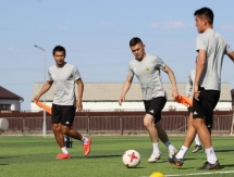 Фоторепортаж с предыгровой тренировки «Тобола»