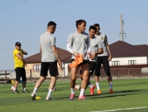 Фоторепортаж с предыгровой тренировки «Тобола»