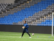 Фоторепортаж с предыгровой тренировки «Иртыша» в Астане