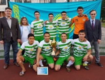 В Москве прошел турнир по мини-футболу на Кубок посла Казахстана в России