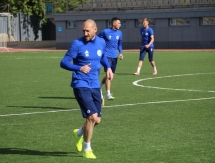 Фоторепортаж с предыгровой тренировки «Окжетпеса»